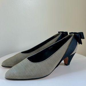 Vintage Mondi Shoes Nautical Striped 9.5